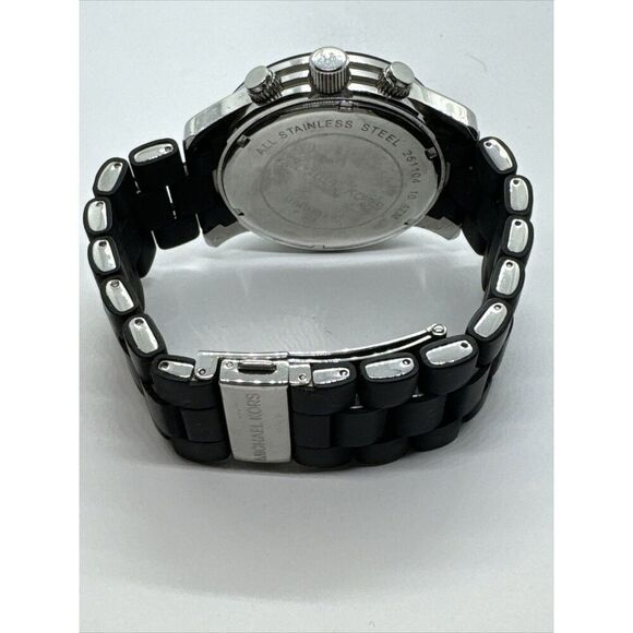 Michael Kors Runway MK8107 Men Analog Black Chronograph Dial Quartz Watch JNA836 main image 8